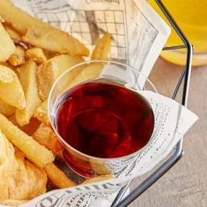 chips and vinegar